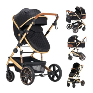 2 in 1 Baby Stroller High Landscape Convertible